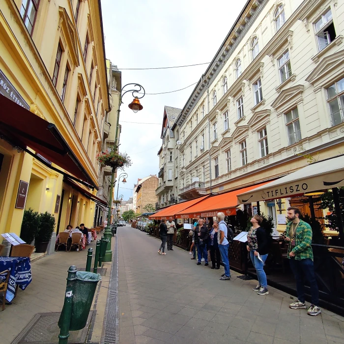 A Ráday utca metszete 03.22.