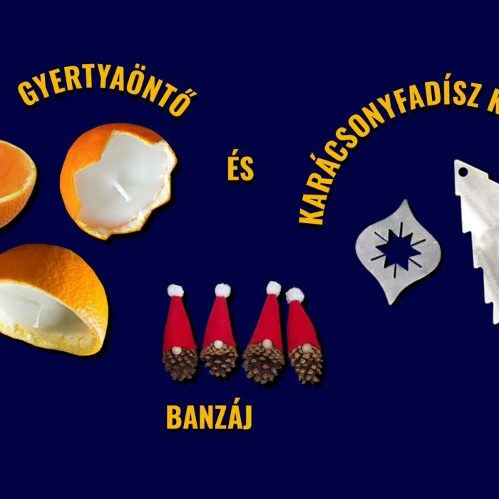 Gyertyaöntő és karácsonyfadísz-készítő banzáj