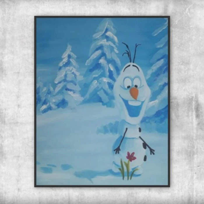 Szülő-gyerek páros élményfestés: Jégvarázs - ArtMasters