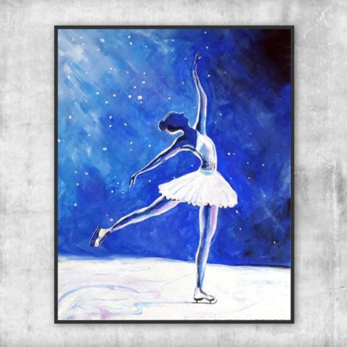 Szülő-gyerek páros festés: Jégkirálynő - ArtMasters