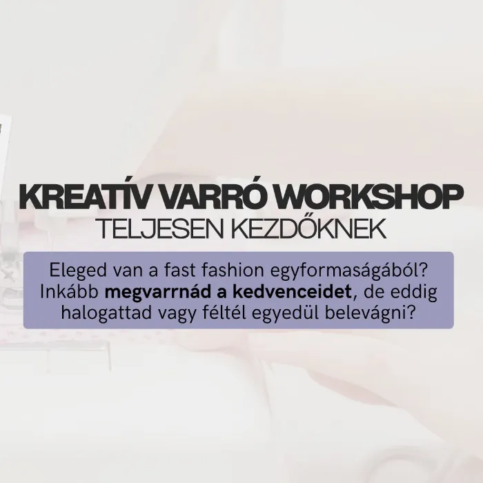 Varró workshop teljesen kezdőknek