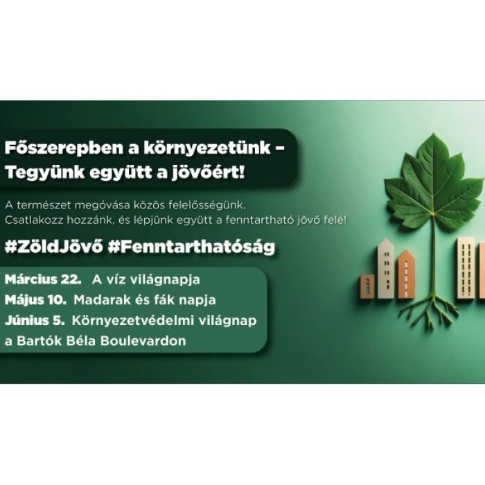 A víz világnapja a Bartók Béla Boulevardon