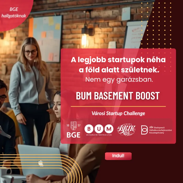 Teltházas a BUM Basement Boost - indul az intenzív hét a BGE-n