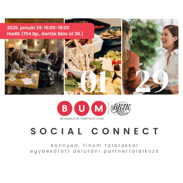 BUM Social Connect - Évnyitó 2026