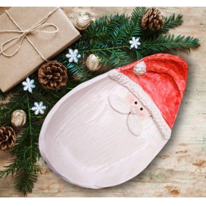 Kerámia workshop-Mikulás tányér készítése gyerekeknek