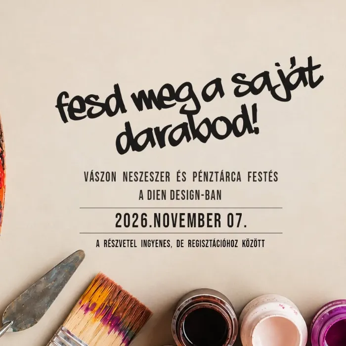 Fesd meg a saját darabod! - vászon pénztárca és neszeszer festés