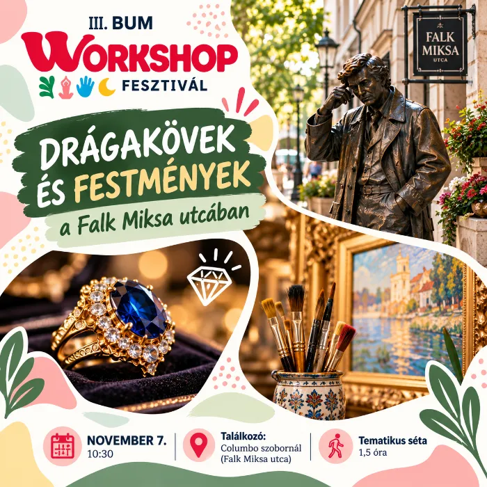 Drágakövek és Festmények a Falk Miksa utcában 11.07