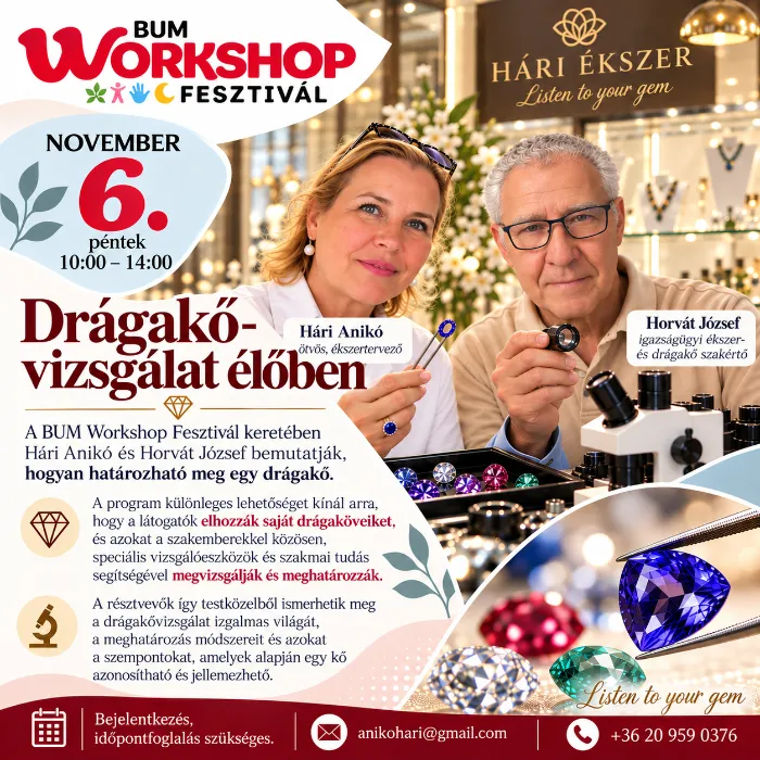 Drágakővizsgálat élőben Hári Anikóval