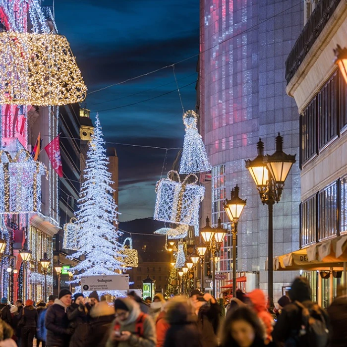 Téli mesevilág a Fashion Streeten