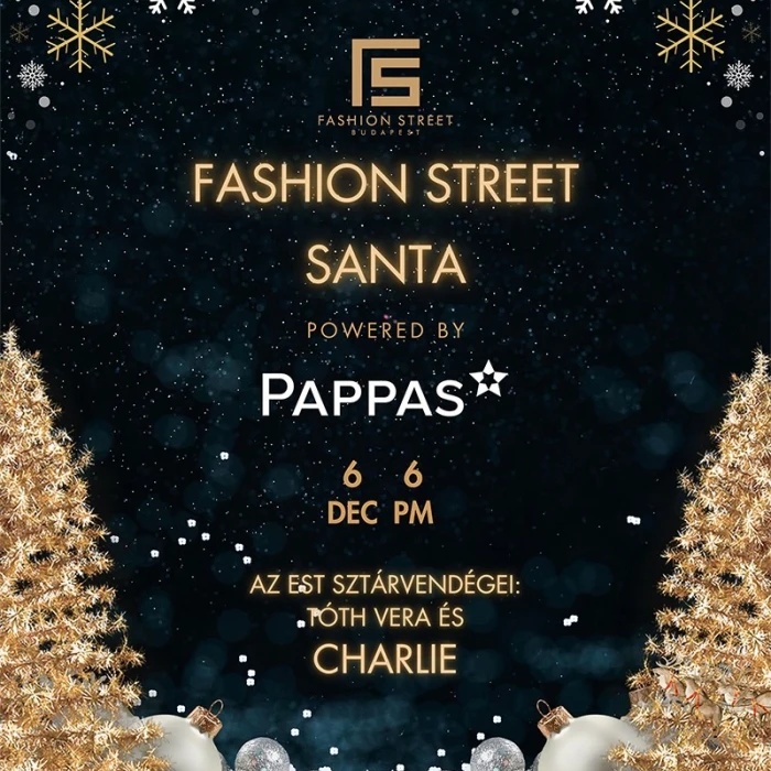 Fashion Street nyílt Mikulás-napi ünnepség