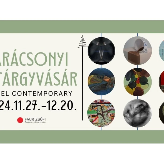 Karácsonyi Képzőművészeti Kiállítás és Vásár a PANEL Contemporary-ban