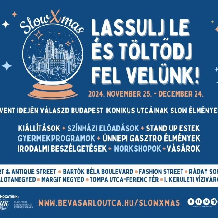 SlowXmas a Bartók Béla Boulevardon