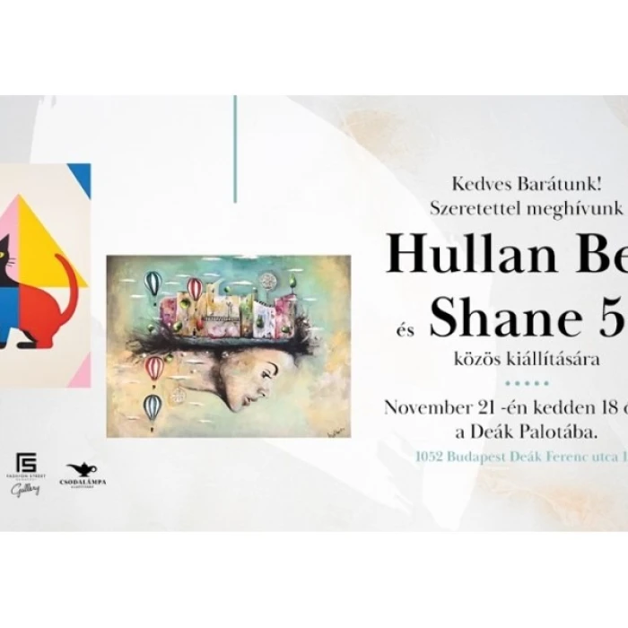 Hullan Bea és Shane54 közös kiállítása