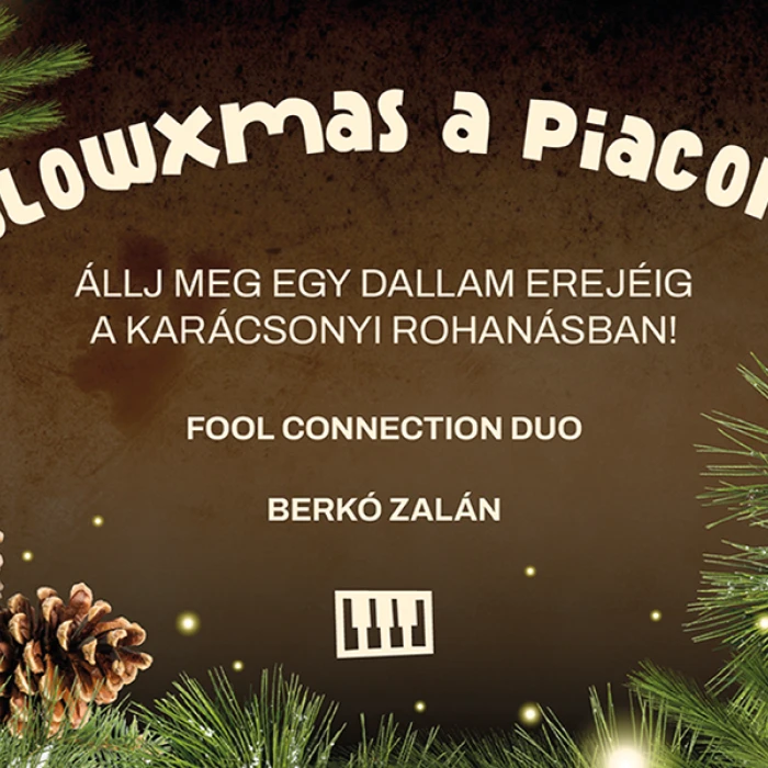SlowXmas a piacon - Állj meg egy dallam erejéig a karácsonyi rohanásban! - 11.30.