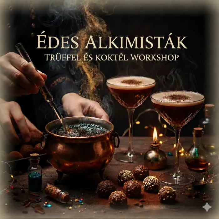 Édes Alkimisták – Trüffel és koktél workshop