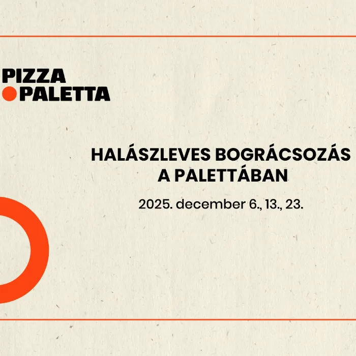 Halászleves bográcsozás a Palettában 12.13.