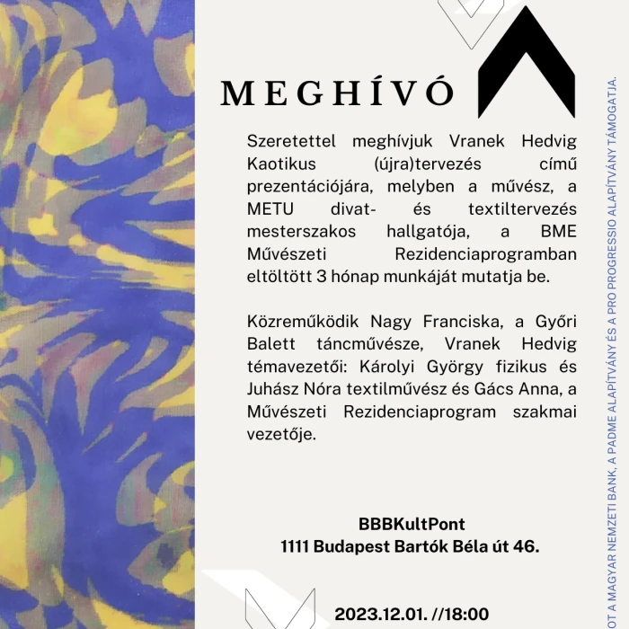 Kaotikus (újra)tervezés - Vranek Hedvig prezentációja