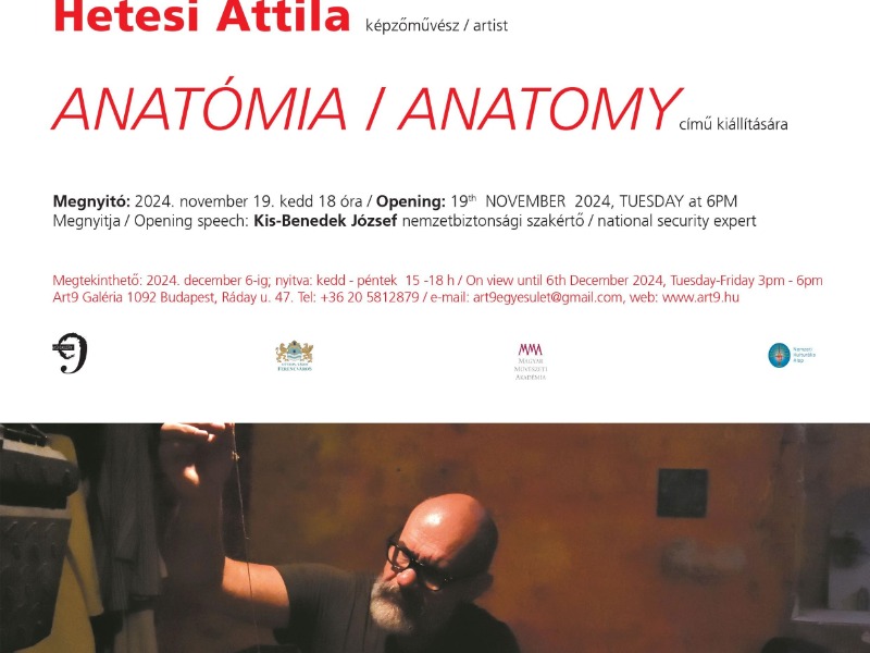 Hetesi Attila: ANATÓMIA - kiállítás