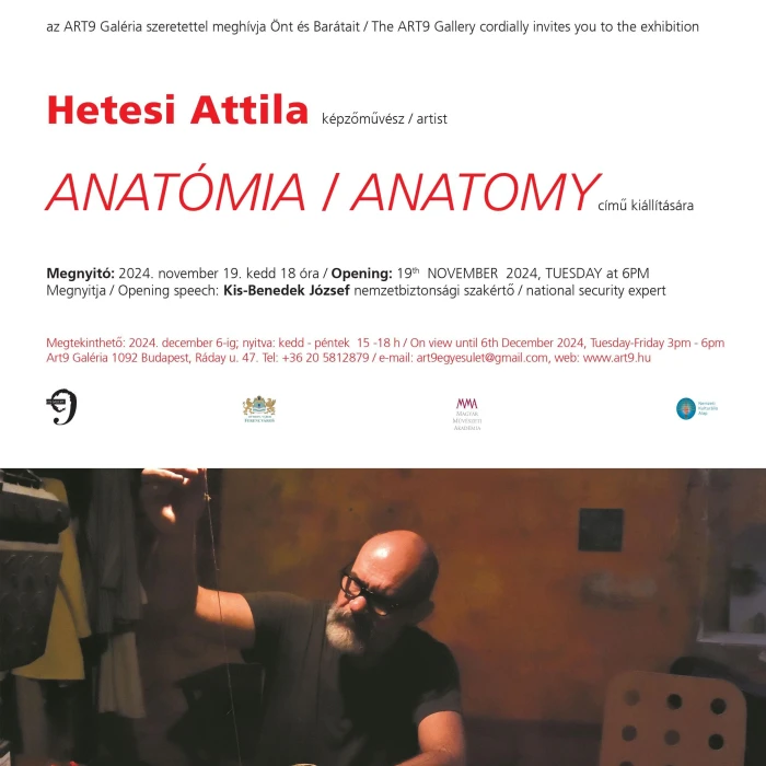 Hetesi Attila: ANATÓMIA - kiállítás