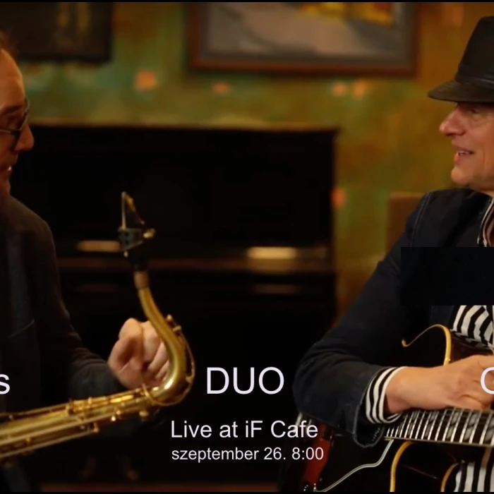 IF CAFE JAZZ CLUB heti kínálata 2024 (09.23. - 09.29.)