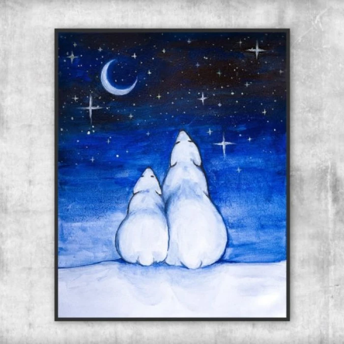 Szülő-gyerek páros festés: Jegesmacik - 11.26 - ArtMasters