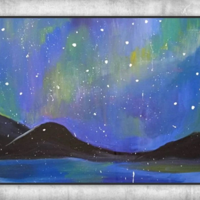 Sarki fény - Világító festés - ArtMasters