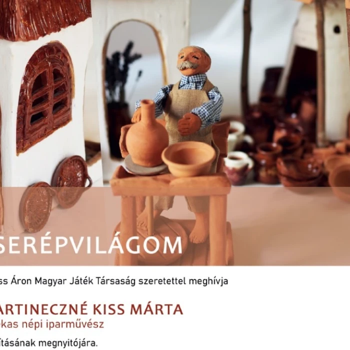 Martineczné Kiss Márta Cserépvilágom kiállítása és kézműves foglalkozás 12.21