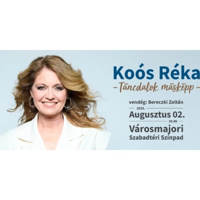 Koós Réka: Táncdalok másképp - Városmajor