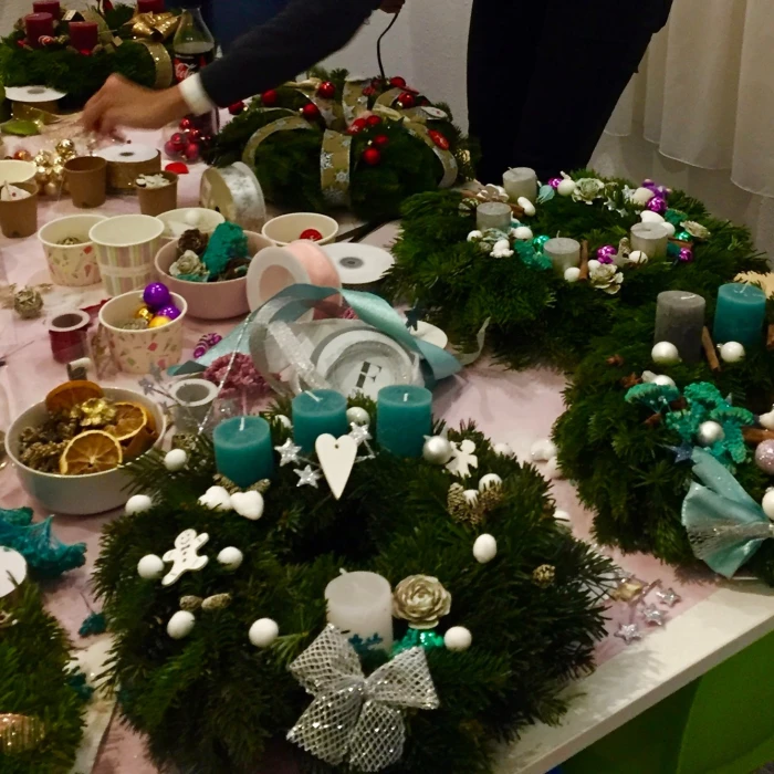 Adventi koszorú és kopogtató készítő workshop - Maminti