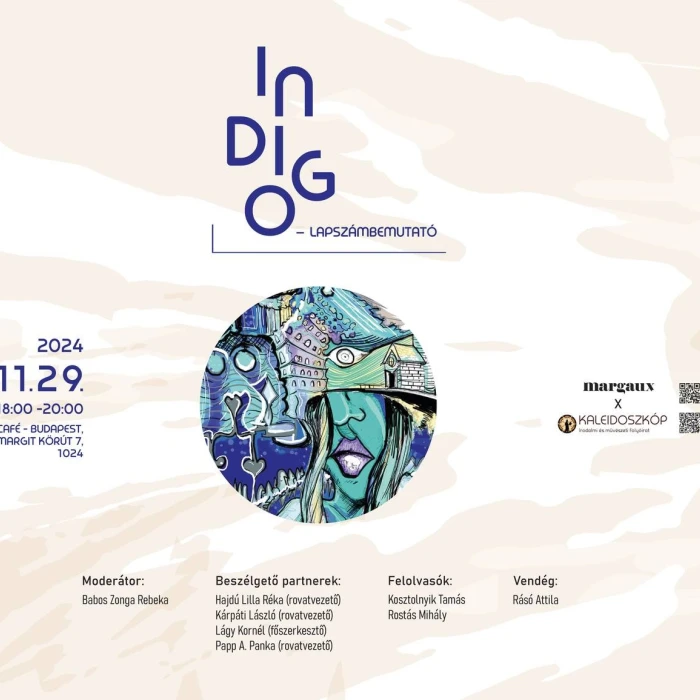 Indigo lapszámbemutató