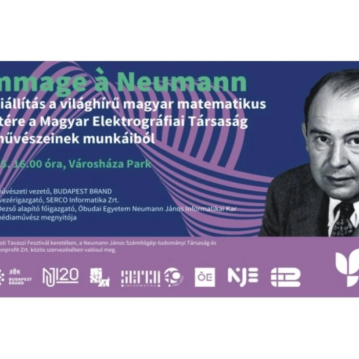 Hommage á Neumann c. kiállítás megnyitó