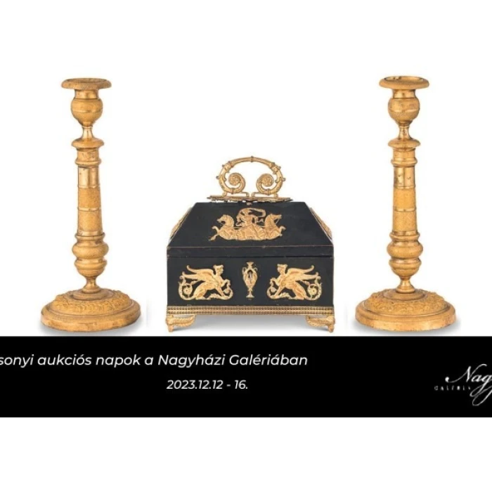 Karácsonyi Aukciós napok a Nagyházi Galériában