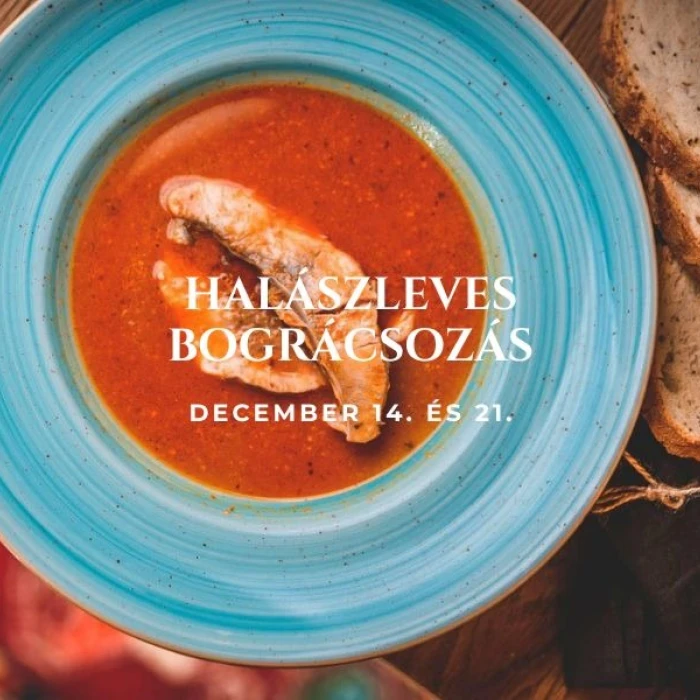 Halászleves Bográcsozás a Palettában 12.21.