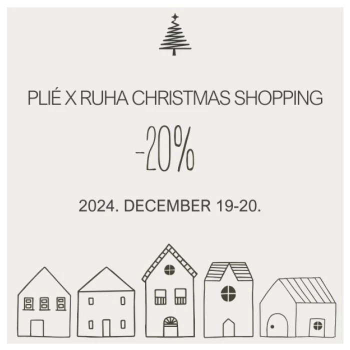 PLIE X RUHA CHRISTMAS SHOPPING