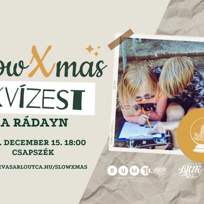 SlowXmas KvízEst a Rádayban