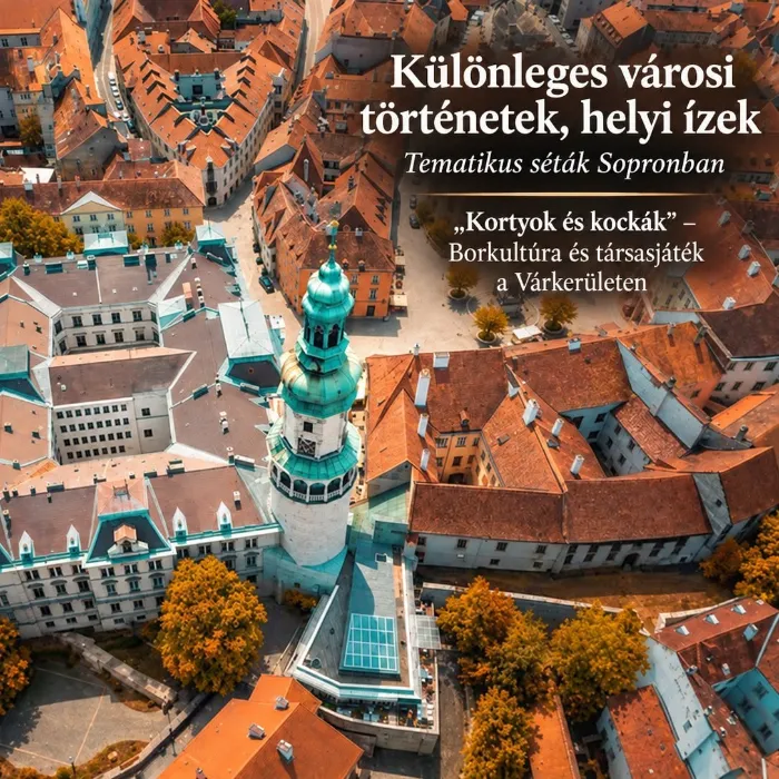 Kortyok és kockák - Borkultúra és társasjáték a Várkerületen - tematikus séta