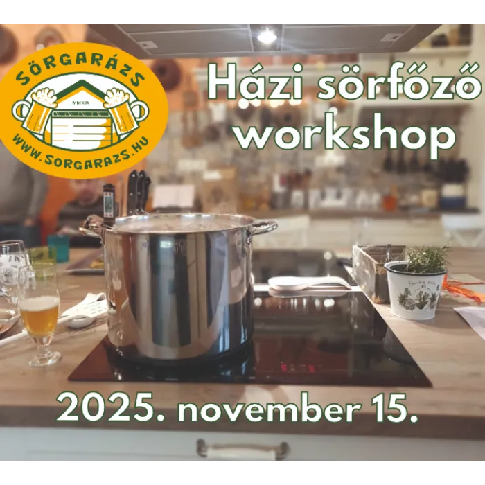 Házi sörfőző workshop, az otthoni sörfőzés alapjai