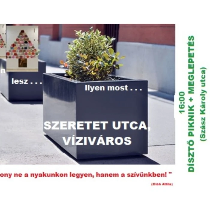 Szeretet utca a II. kerületi Vízivárosban