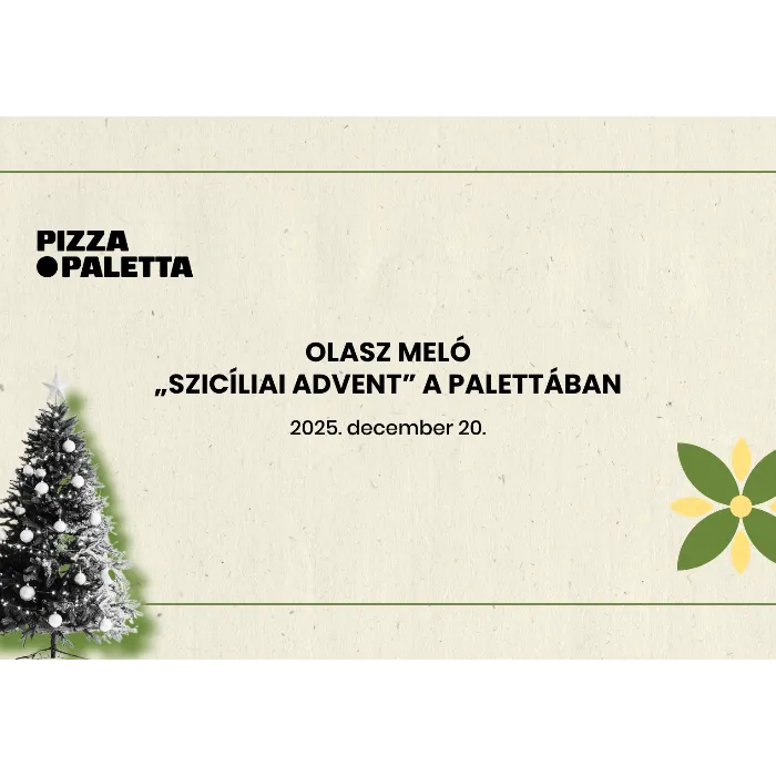 Olasz Meló - Szicíliai Advent a Palettában 12.20