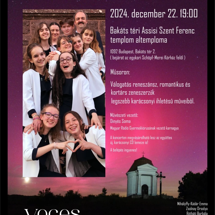 Karácsonyi koncert - Voces Angelicae