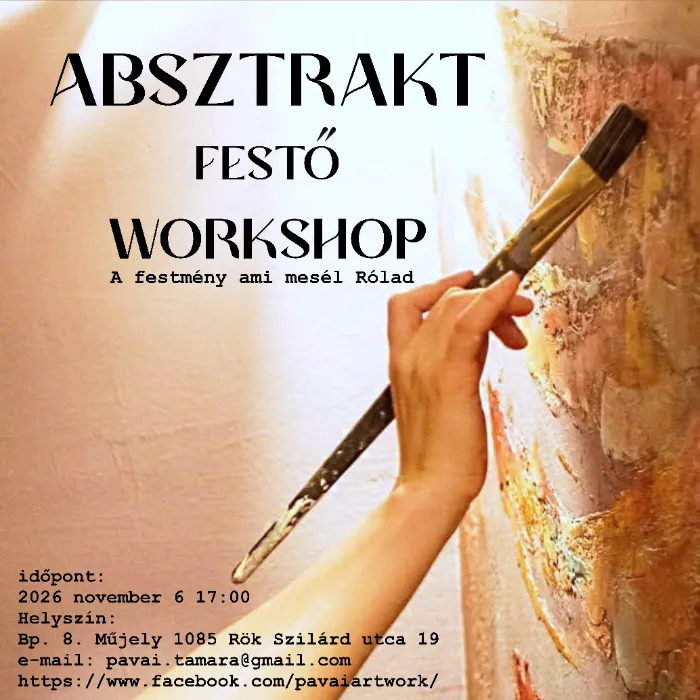 Absztrakt Festő Workshop
