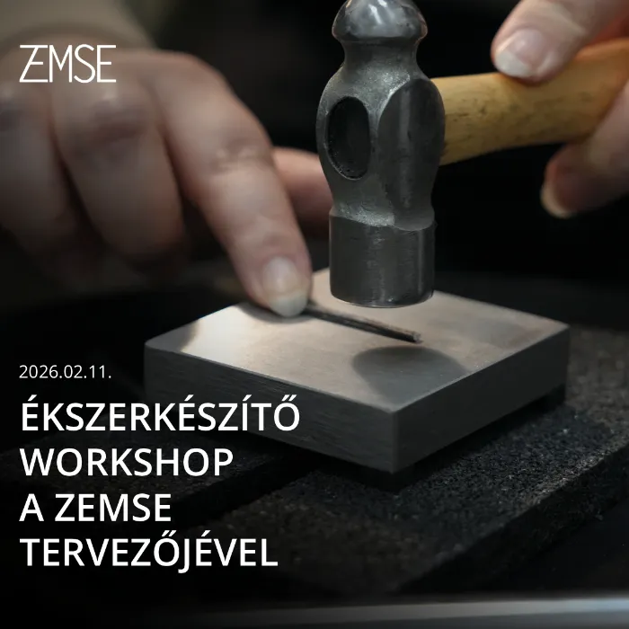 Ékszerkészítő workshop a ZEMSE tervezőjével február 11-én