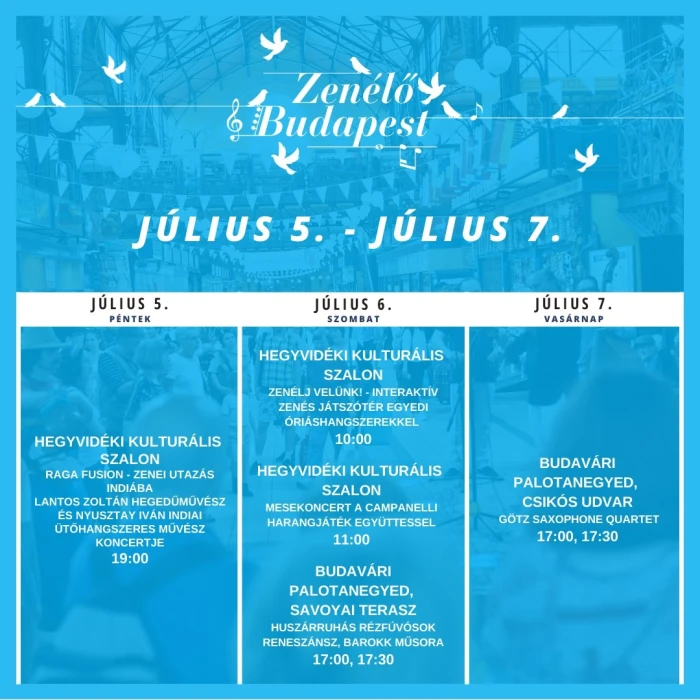 Zenélő Budapest 2024