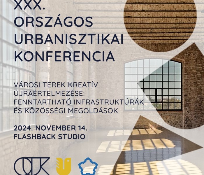 XXX. Országos Urbanisztikai Konferencia