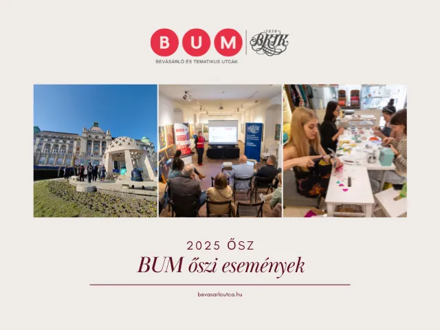 BUM események - 2025 ősz