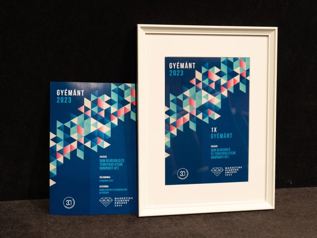 Újabb szakmai elismerés - Marketing Diamond Awards 2023