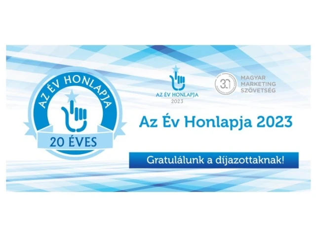 Megvannak ‘Az Év Honlapja’ 2023 díjazottjai!