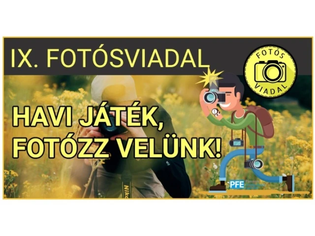 IX. Fotósviadal - havi játék
