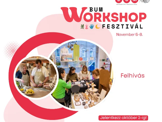 Jelentkezz a III. BUM Workshop Fesztiválra!