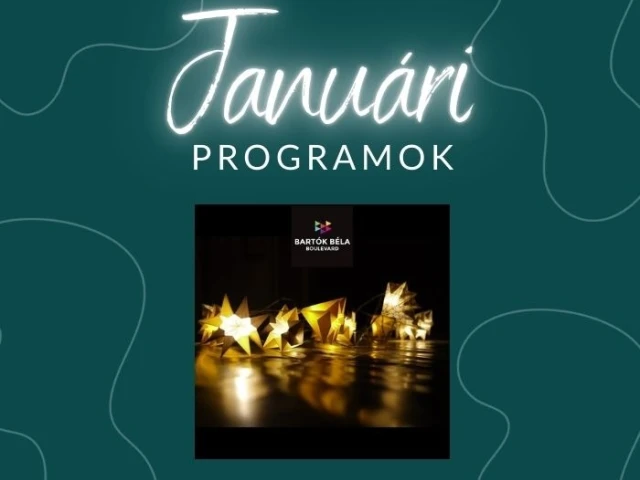 Bartók Béla Boulevard 2025. januári program előzetes